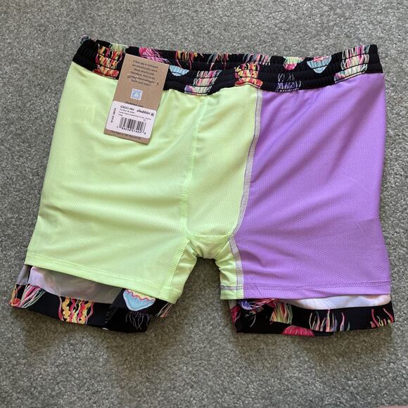 Chubbies Classic Lined Shorter Swim Trunk Jellyfish Print Boys Youth L 14 16 - Picture 9 of 14